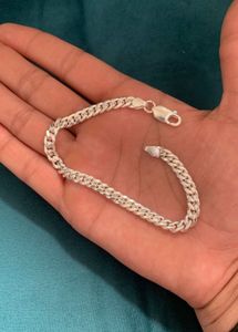 pure Silver men’s Bracelet (wt:-18.100g)