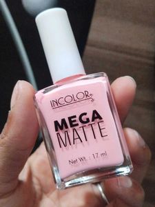 Incolor Mega Matte Nail Polish - Pastel Pink