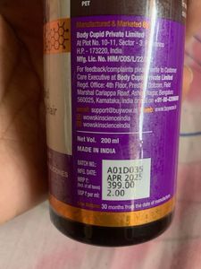 Hair Growth Water Spray By wow Skin Science