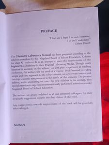 Chemistry Practical Book(class 11)