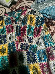Colorful Patterned Kurti