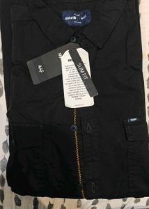 Brand new black Spykar shirt.