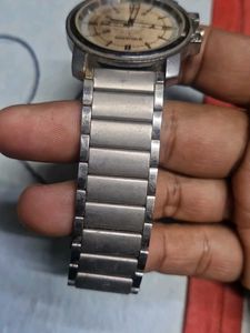not working Fastrack Silver Watch