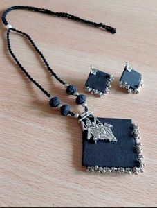 Febric Hand Made Necklace