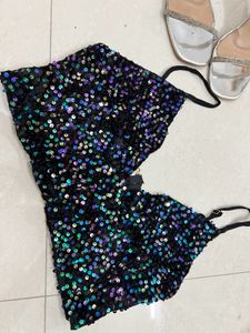 Sparkling Sequin Party Top