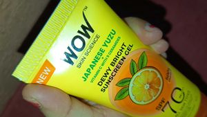 WOW Japanese Yuzu Sunscreen SPF 70