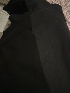Black Graphic Hoodie