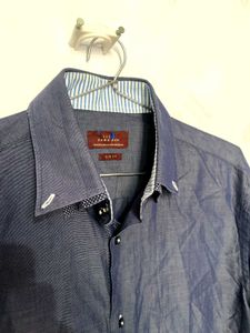 Zara Man Blue Shirt