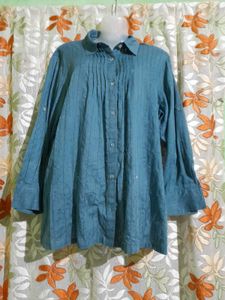 Blue Long Sleeve Shirt