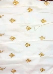 Gold Embroidered Fabric