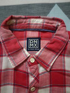 Red &amp; White Plaid Shirt