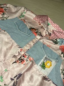 Floral Crop Shirt