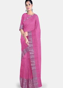 Elegant Pink Saree