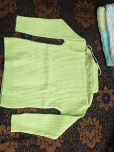Cute Green Knit Sweater