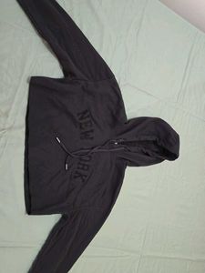 Hooded Cropped Sweatshirt
