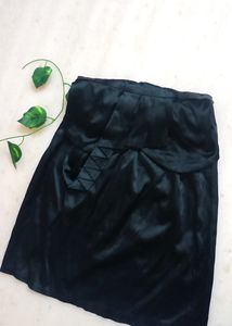 Black Satin Dress