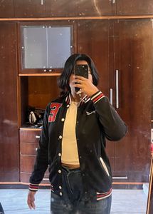 Black Varsity jacket