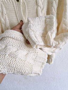 Knitted Square Neck Cardigan