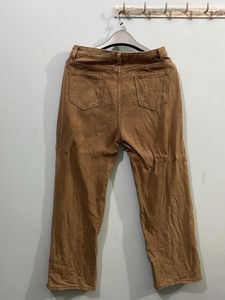 Wide Leg High waist Jeans (rough Looks)