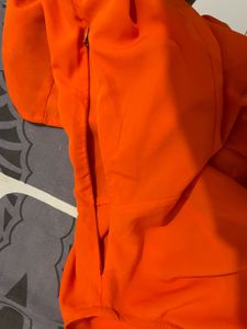 Chic Orange Mini Dress
