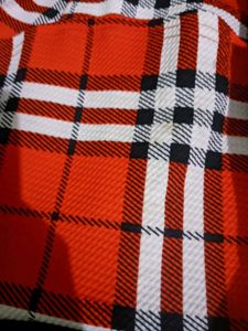 New Plaid Skirt Top