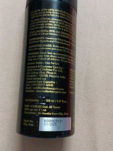 Bellavita KLUB Man Deo Parfum