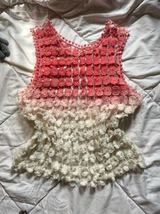 Ombre Boho Crochet Top