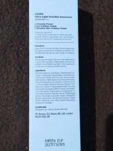 COSRX Ultra-Light Sunscreen SPF 50