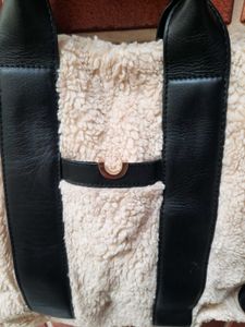 Shearling Tote Bag