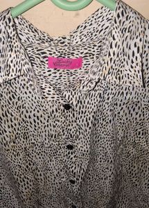 Lucky Charm Animal Print Top