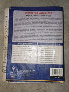 Physics for 9th Class S .CHAND SCHOOL BOOKS