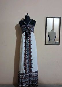 Boho Print Maxi Dress
