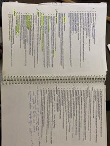 Ancient Medieval &amp; Modern History handwritten note