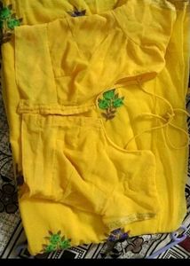 Yellow Saree