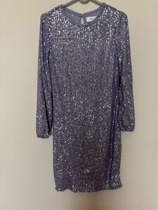 Lavender Gown Party Wear