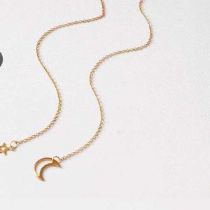 Moon &amp; Star Necklace