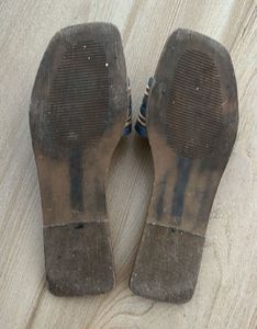 Denim Slipper/ Flats