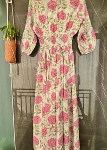Floral Print Fit &amp; Flare Dress