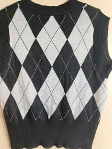Cut Sleeves Sweater