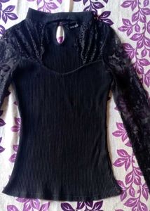 Shein Beautiful Black 🖤 Stylish Top