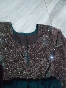 Tailored sequins Net kurta set