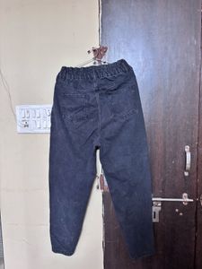 Charcoal Denim mom jeans