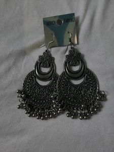 Oxidised Earrings