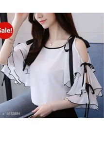 Combo Of Two Korean Style Top + Freebie