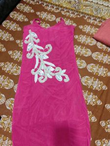 Partywear Pink Dress