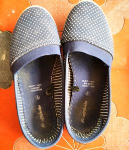 Blue Slip-On Loafers Size 8