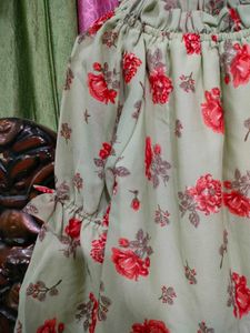 Off Shoulder Floral Top