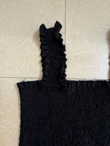 Smocked Crop Top