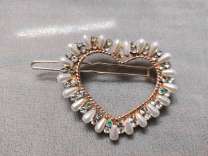 Pearl Geometric Hair Clips