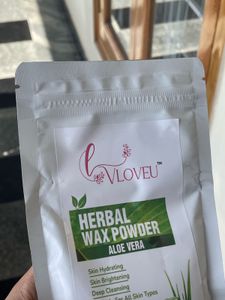 VLOVEU Herbal Wax Powder – Aloe Vera (Unopened)
